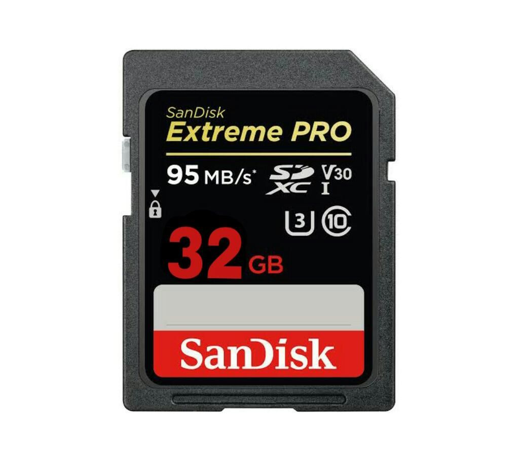 Sandisk 32gb Extreme memory card