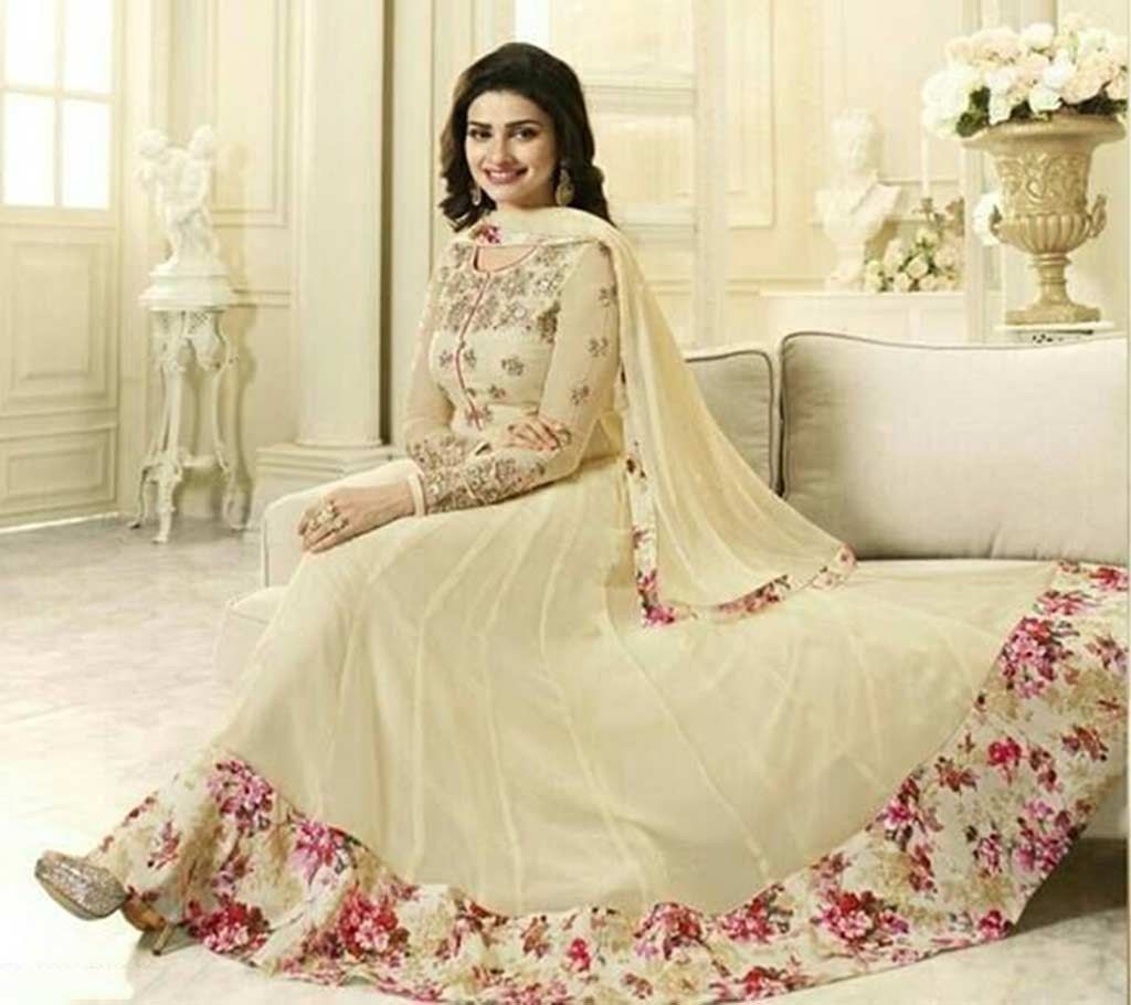 Semistitched Indian Soft Georgette Long Suit (Copy)