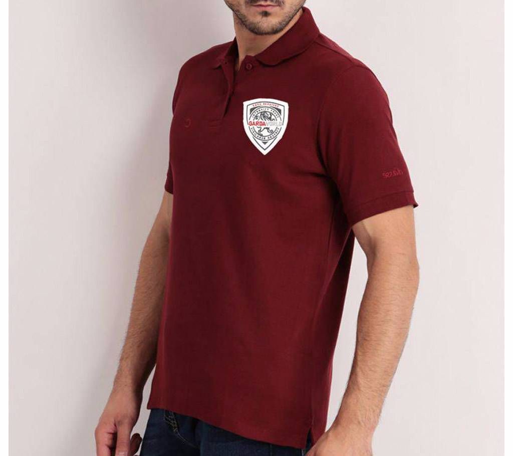 Men's Solid Color Half Sleeve Polo Shirt