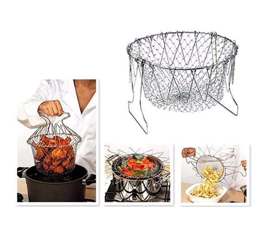 Multi Function Chef Basket - Silver