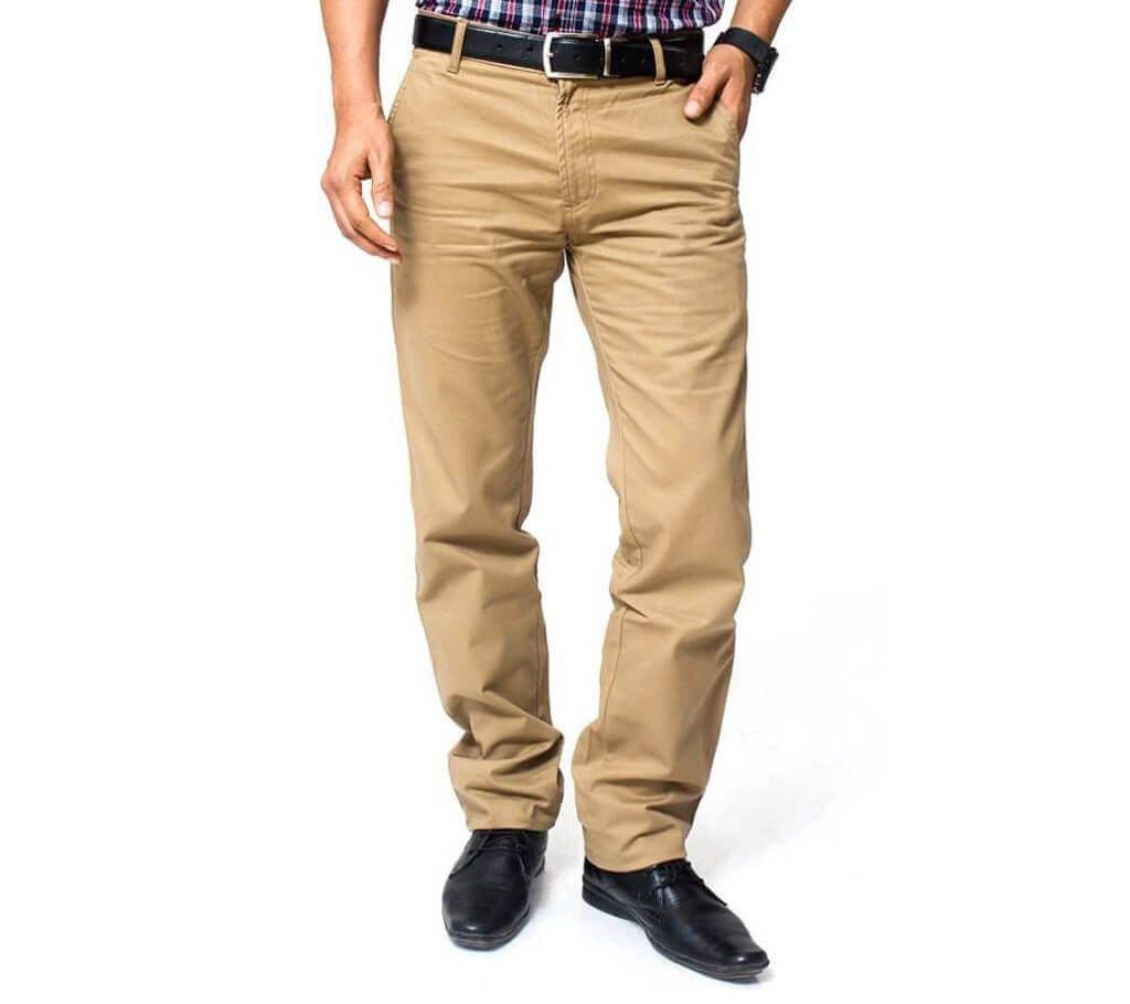 Men's Regular Fit Twill Gabardine Pants
