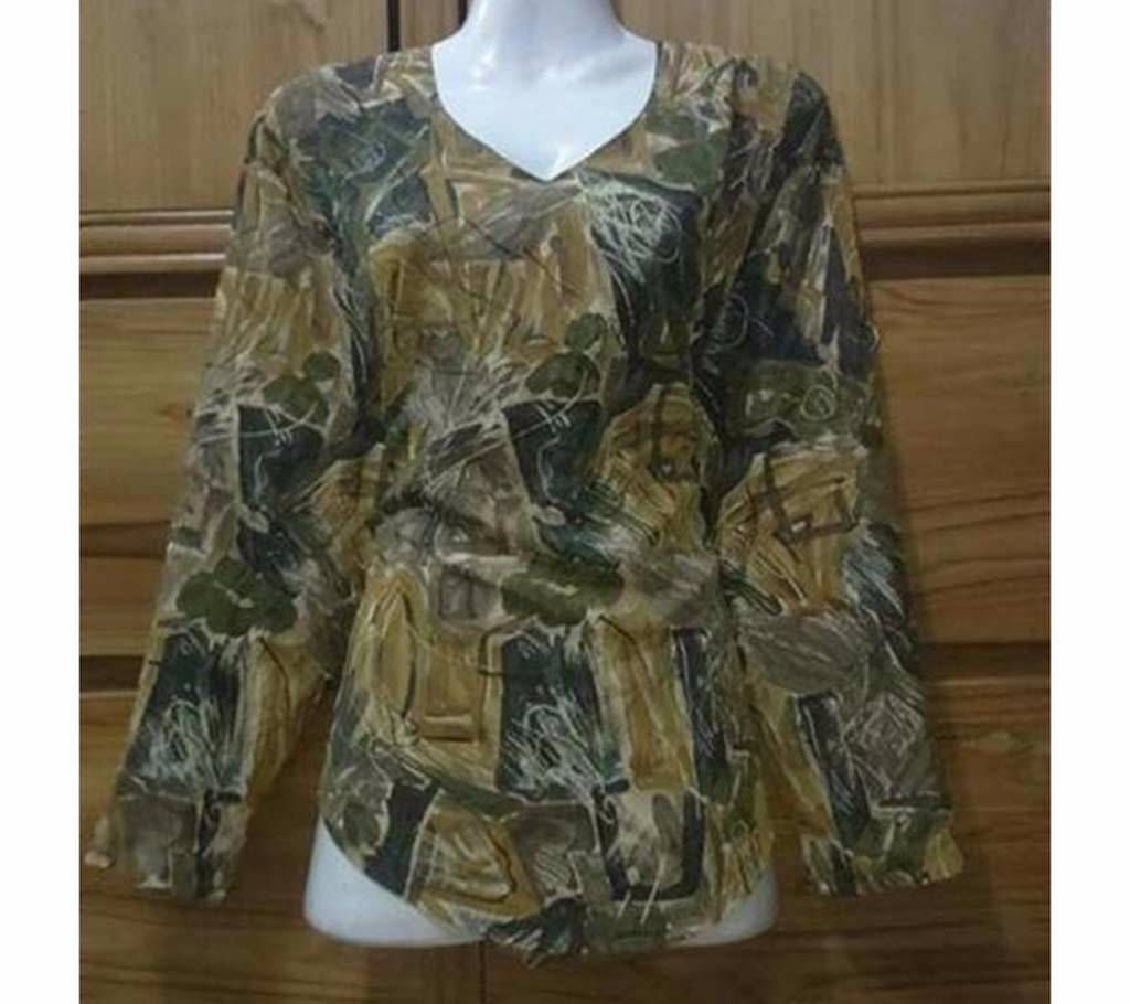 Ladies Silk top
