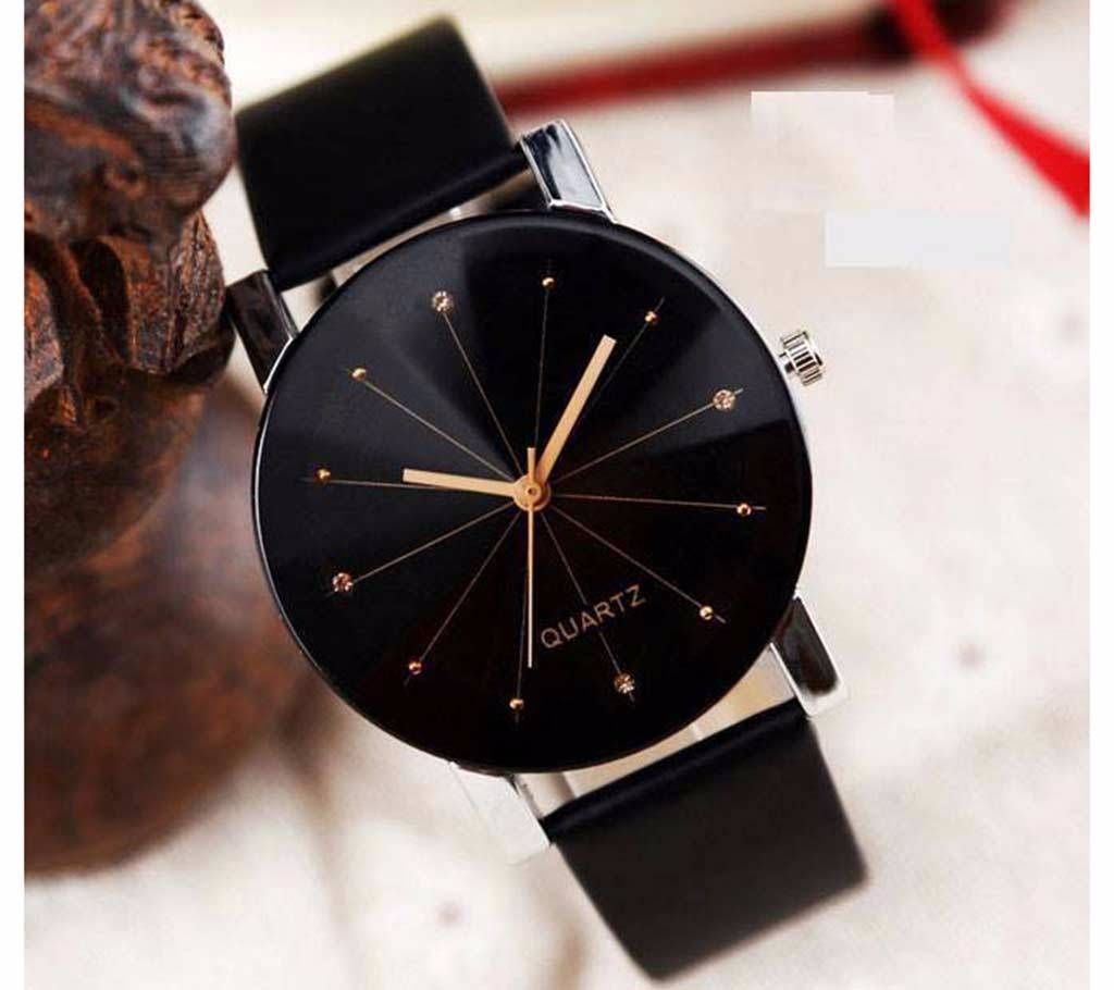 QUARTZ Leather Gents Watch