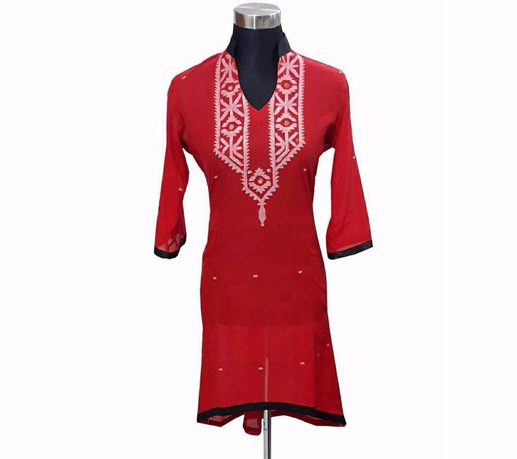 Unstitched Jamdani Kurti