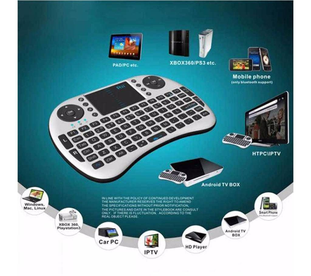 Wireless mini keyboarf