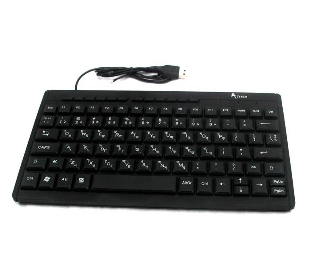 A.Tech KB8006m Mini USB Keyboard 