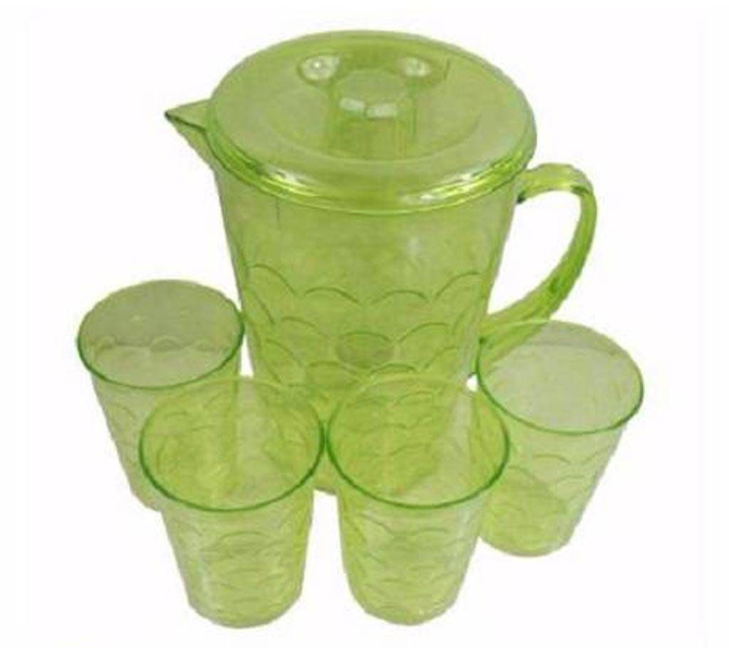 Jug with 4 pieces Glass set 