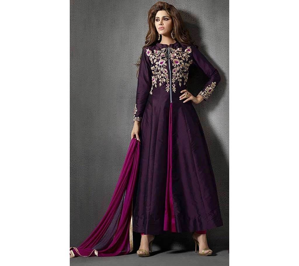 Semistitched Indian Soft Georgette Three Piece (Copy)