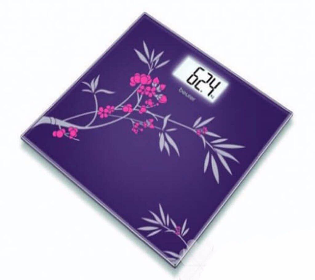 Beurer Glass bathroom scale GS-207 Spring