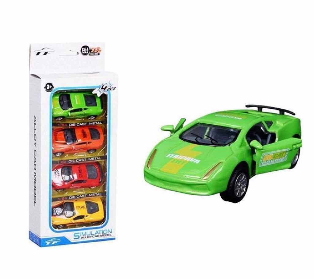 4 pc set car toy box for kids
