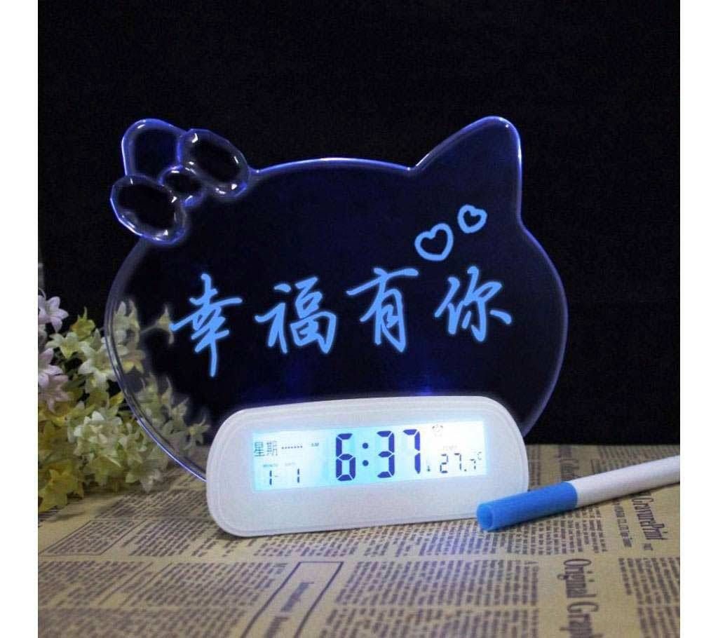 Digital alarm clock  