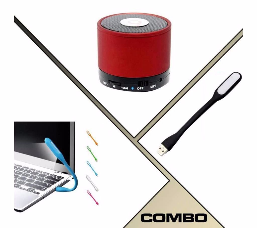 Combo of Bluetooth Speaker + LED Light