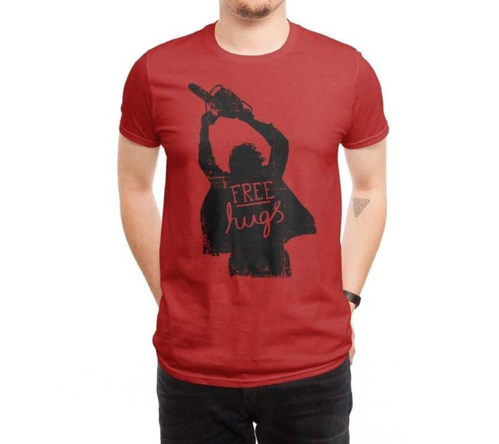 Free Hugs Gents half sleeve t-shirt 