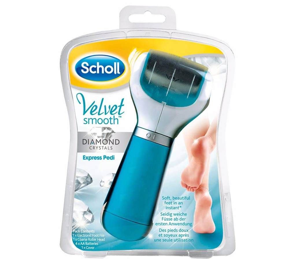 Scholl Velvet Electric Pedicure Kit 