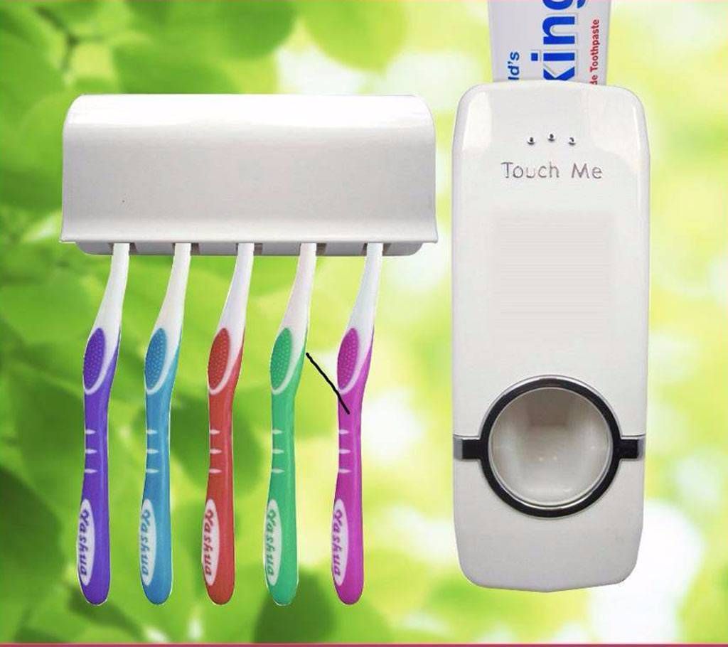 Automatic Toothpaste Dispenser - White