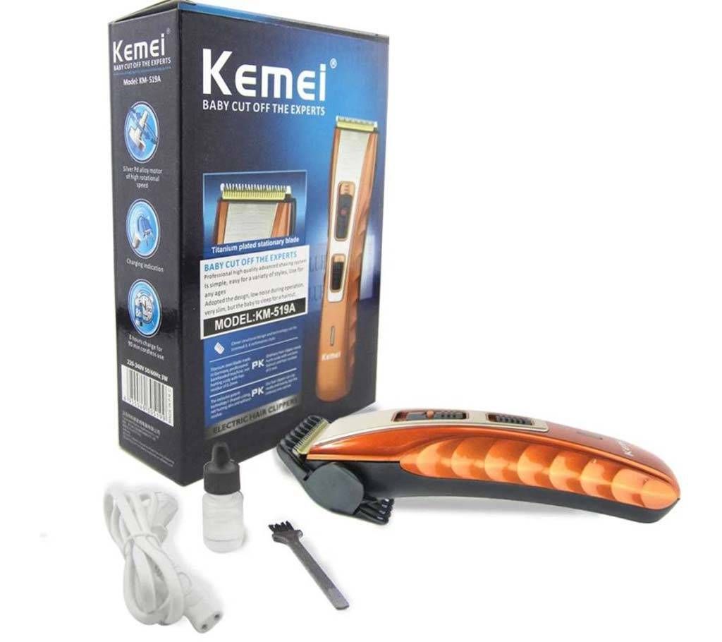 KEMEI KM-519A rechargeable hair trimmer 