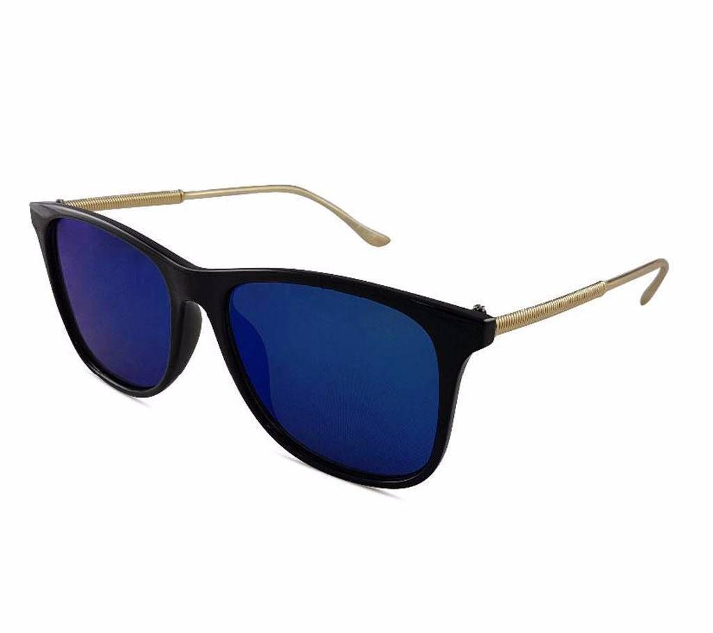 Men's blue lens sunglasses 