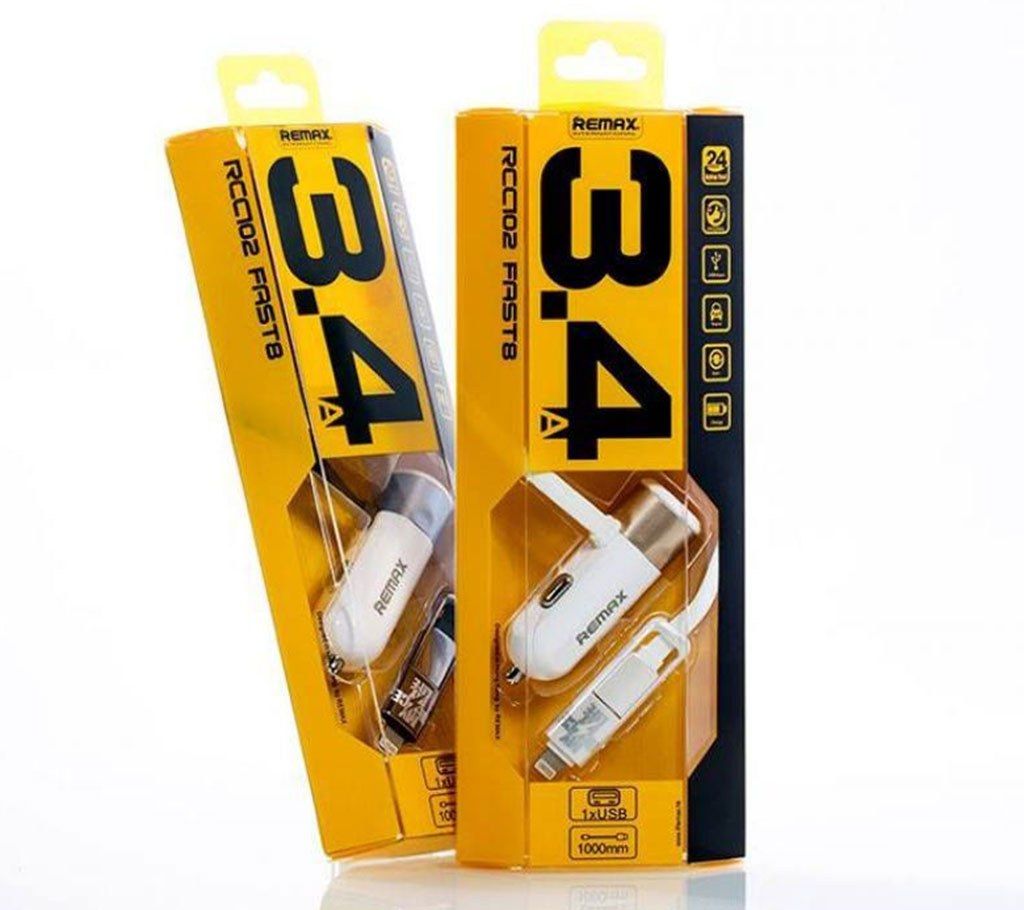 Remax Car Charger 3.4A