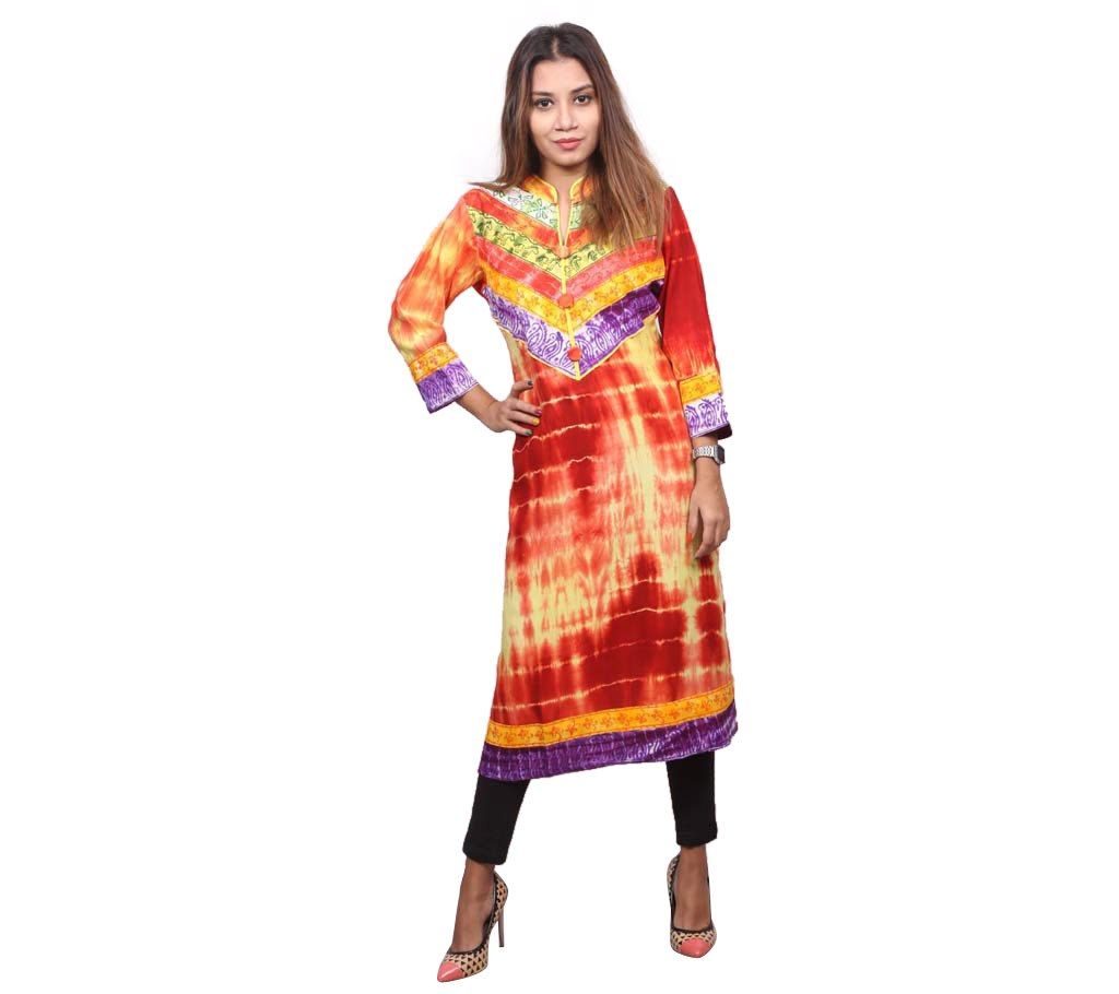 Ladies Long Kurti - Tidi Batik