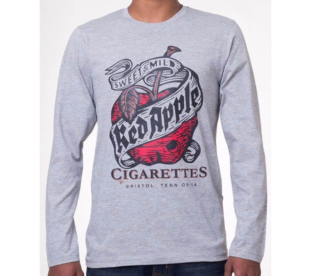 Red Apple Full Sleeve Men's T-Shirt