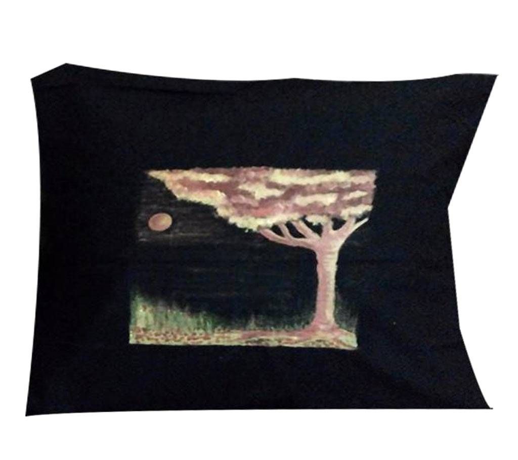 Hand painted cushion cover