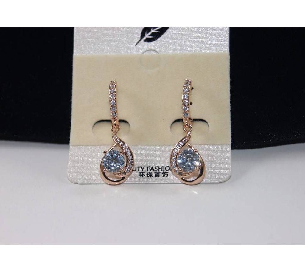 Stone setting ear ring