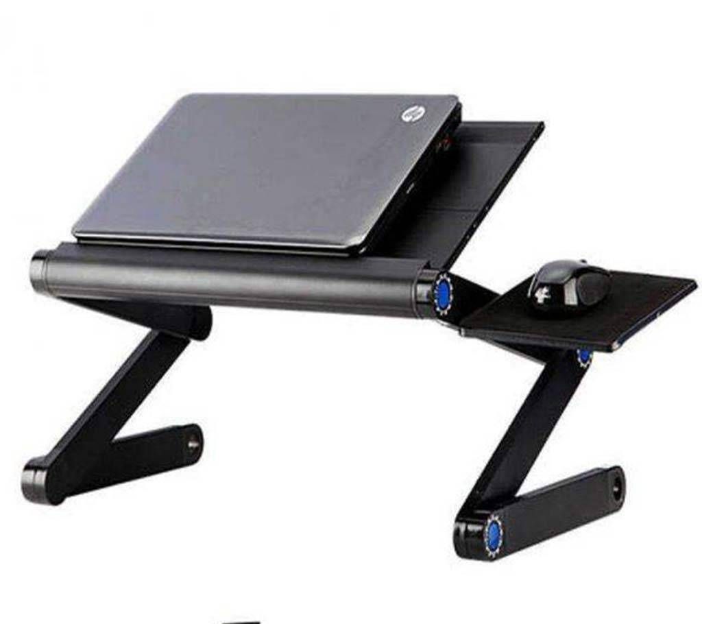 Aluminum Made Laptop Table With Mouse Pad 