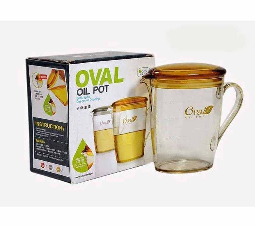 Oval Oil pot- 400 ml