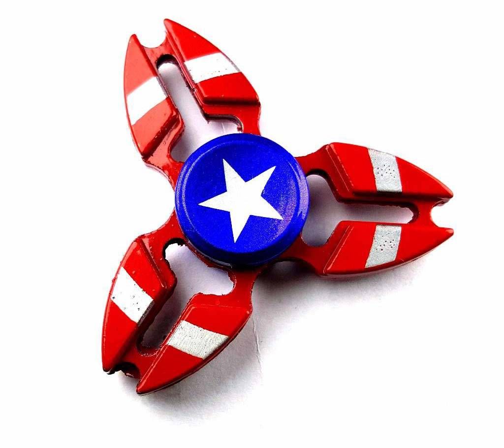 Captain America Fidget Spinner Stress Reducer Toy