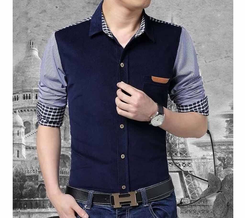 Men's Casual Full Sleeve Shirt