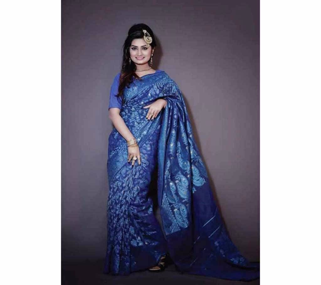 Silk Jamdani Saree