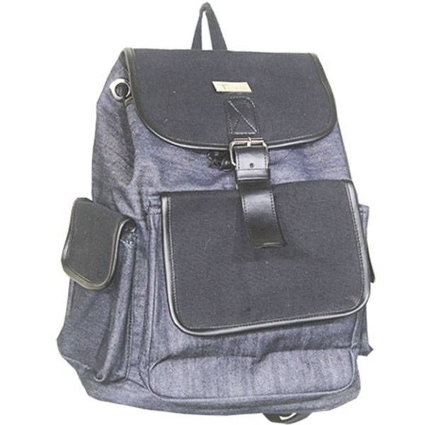 Jute Cotton School Backpack