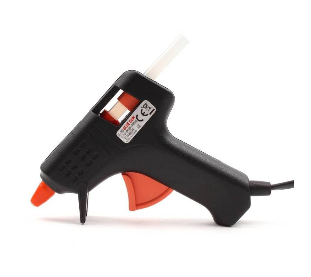 Glue Gun With 38 pc Glue Stick - Black
