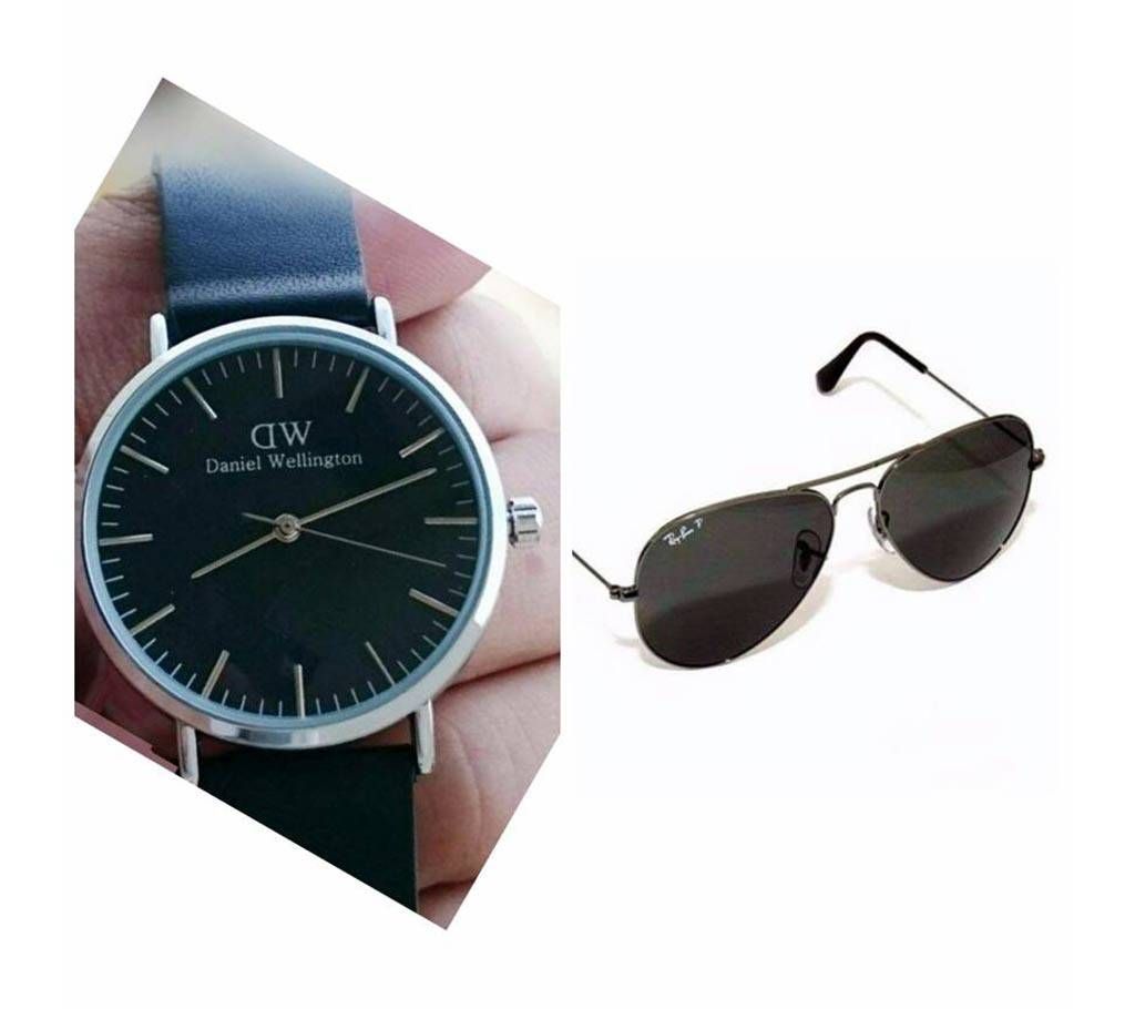 combo of DW ladies watch+ RAY BAN sunglasses (copy)