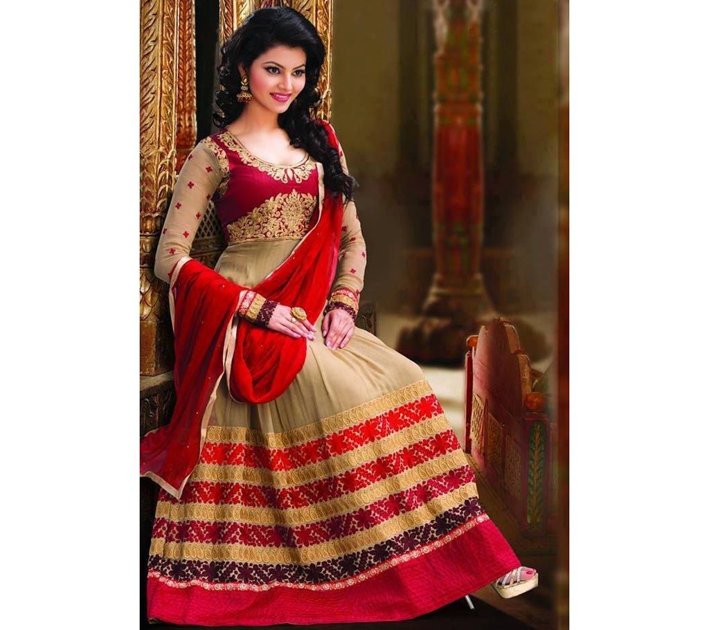 Un stitched Georgette salwar kameez- copy 