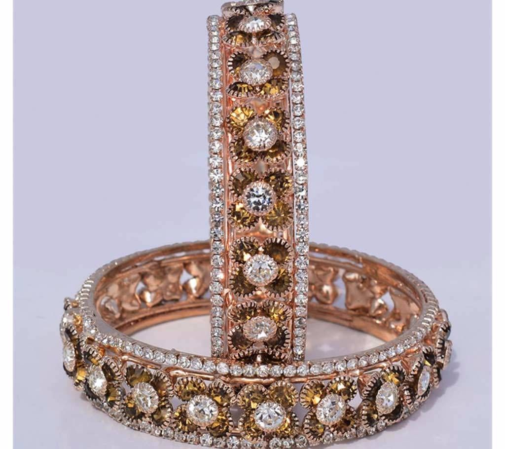 Diamond Cut Bangles For Women