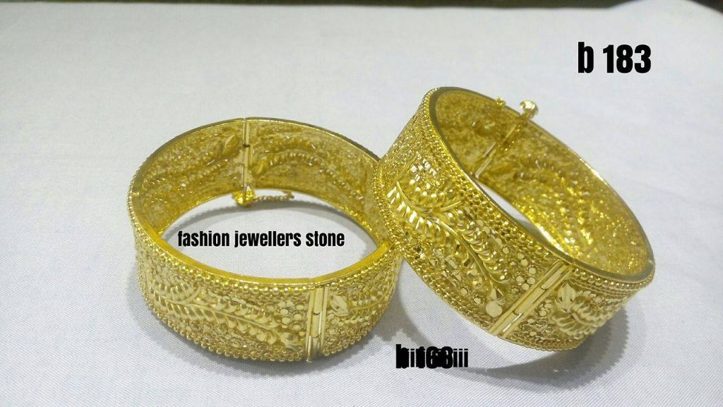 Gold Plated Bangles
