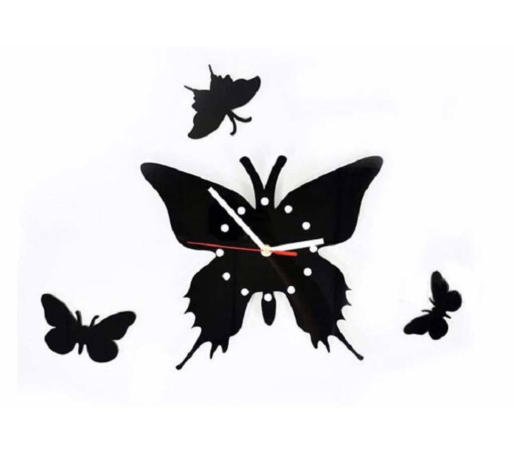 Butterfly Decorative Wall Clock 