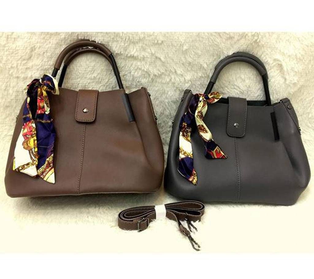Ladies PU Leather Hand Bag- 1 pc