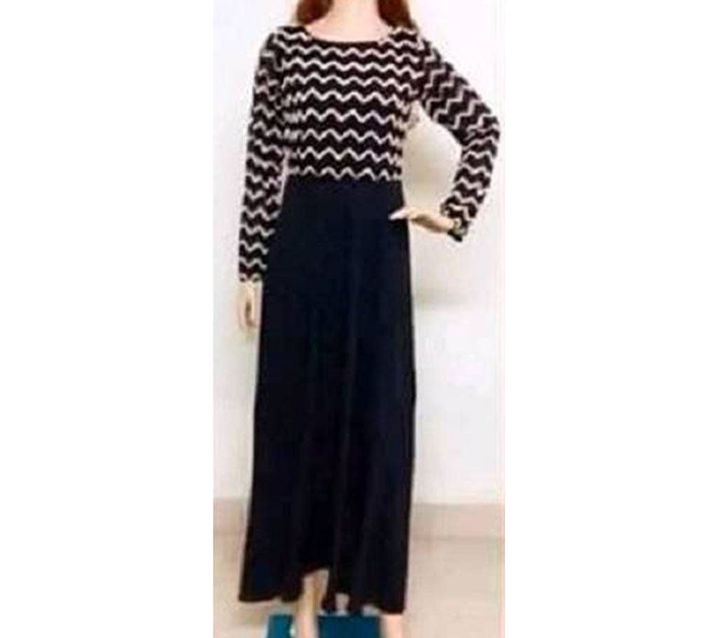 Readymade embroidery work gown