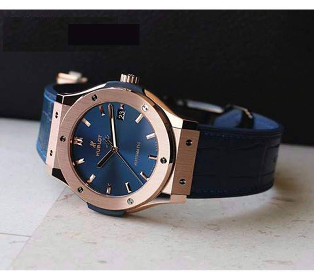 HUBLOT PU Leather gents watch- copy 