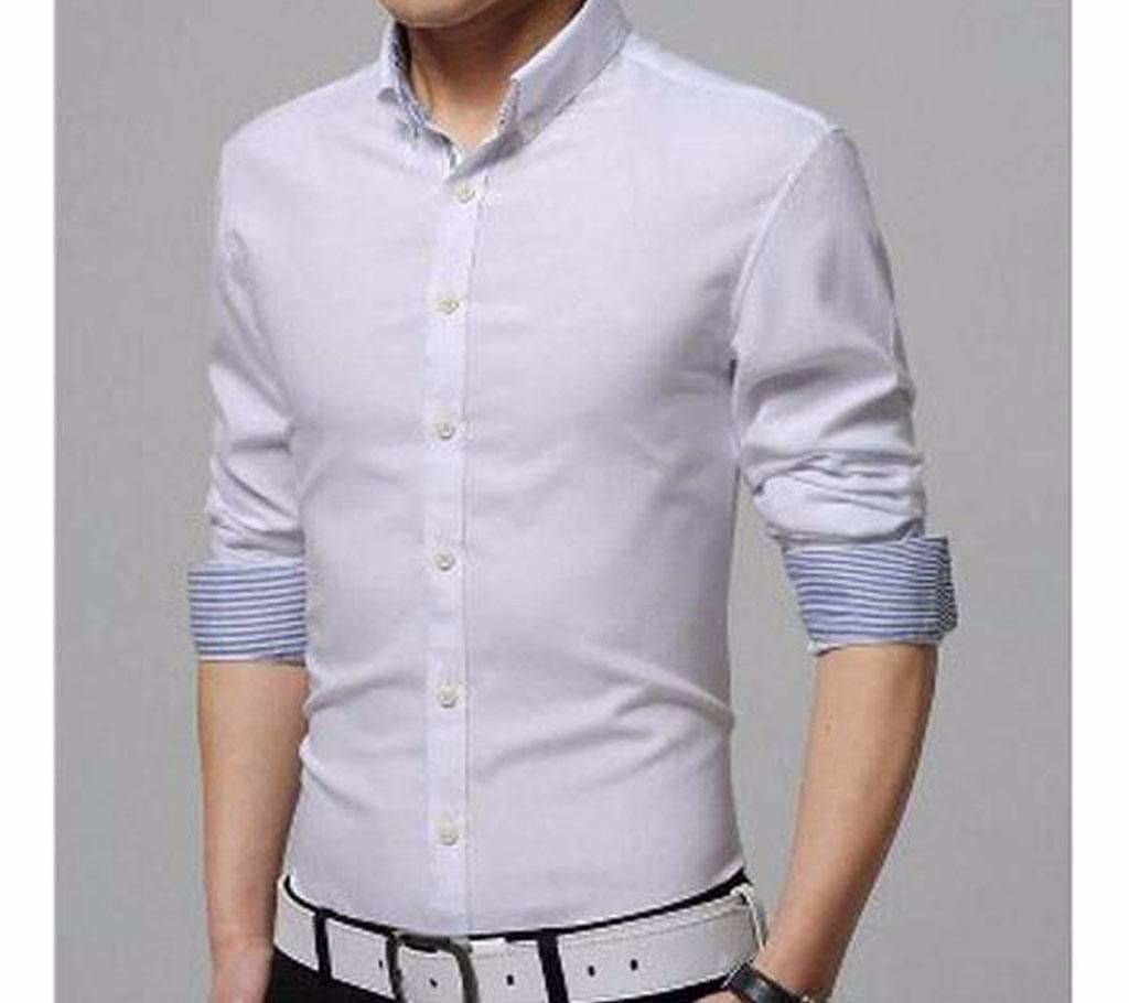 Gents Full Sleeve Cotton Casual Shirt