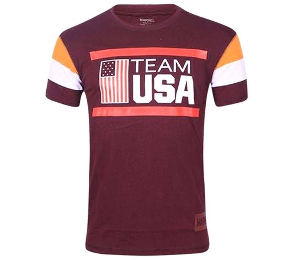Team USA printed t-shirt for men