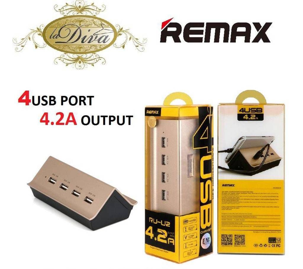 REMAX RU-U2 USB HUB Charger