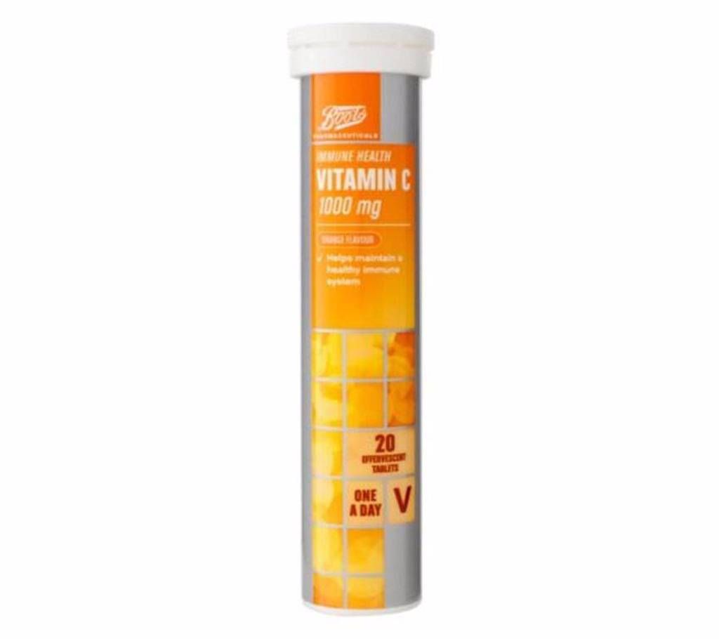 Vitamin C & Zinc Tablet - Orange Flavor