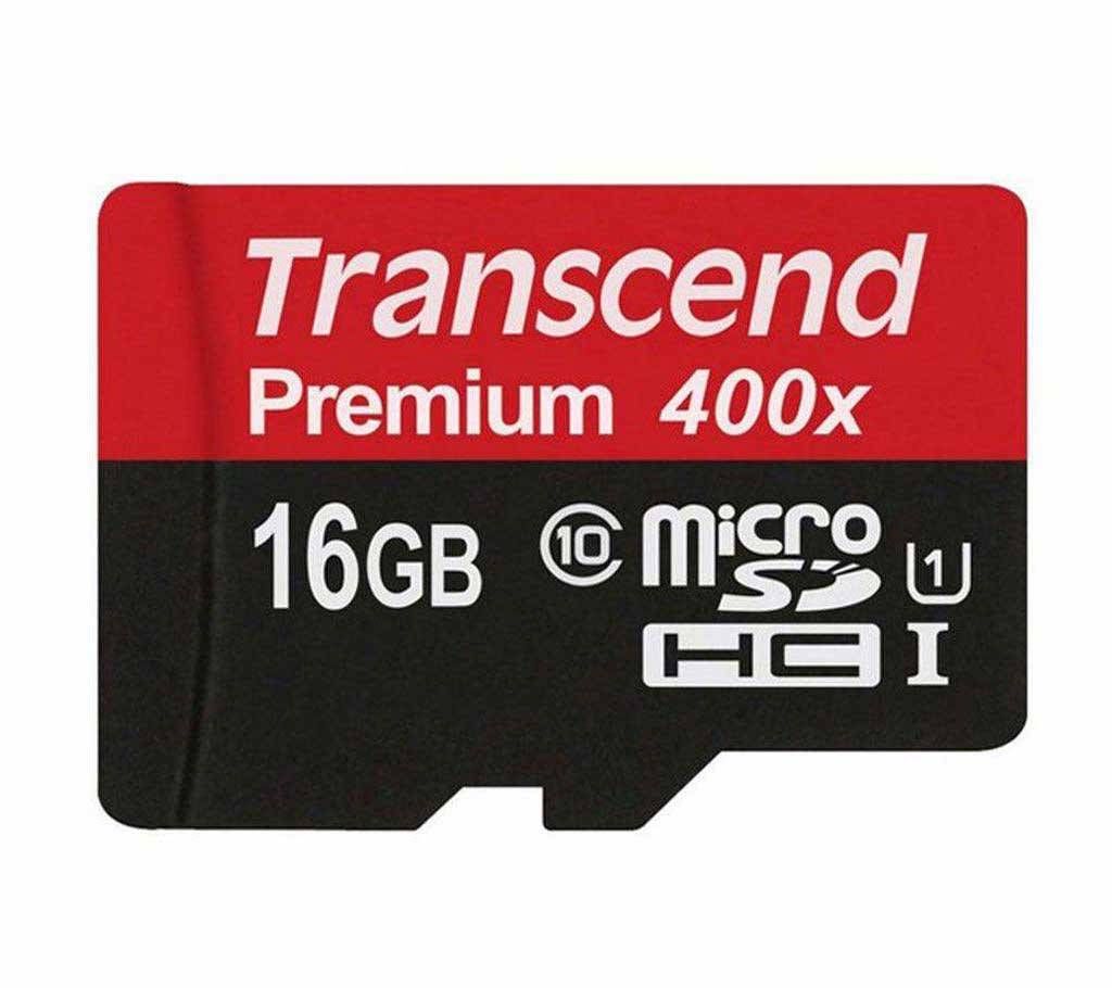 Transcend 400X 16 GB memory card