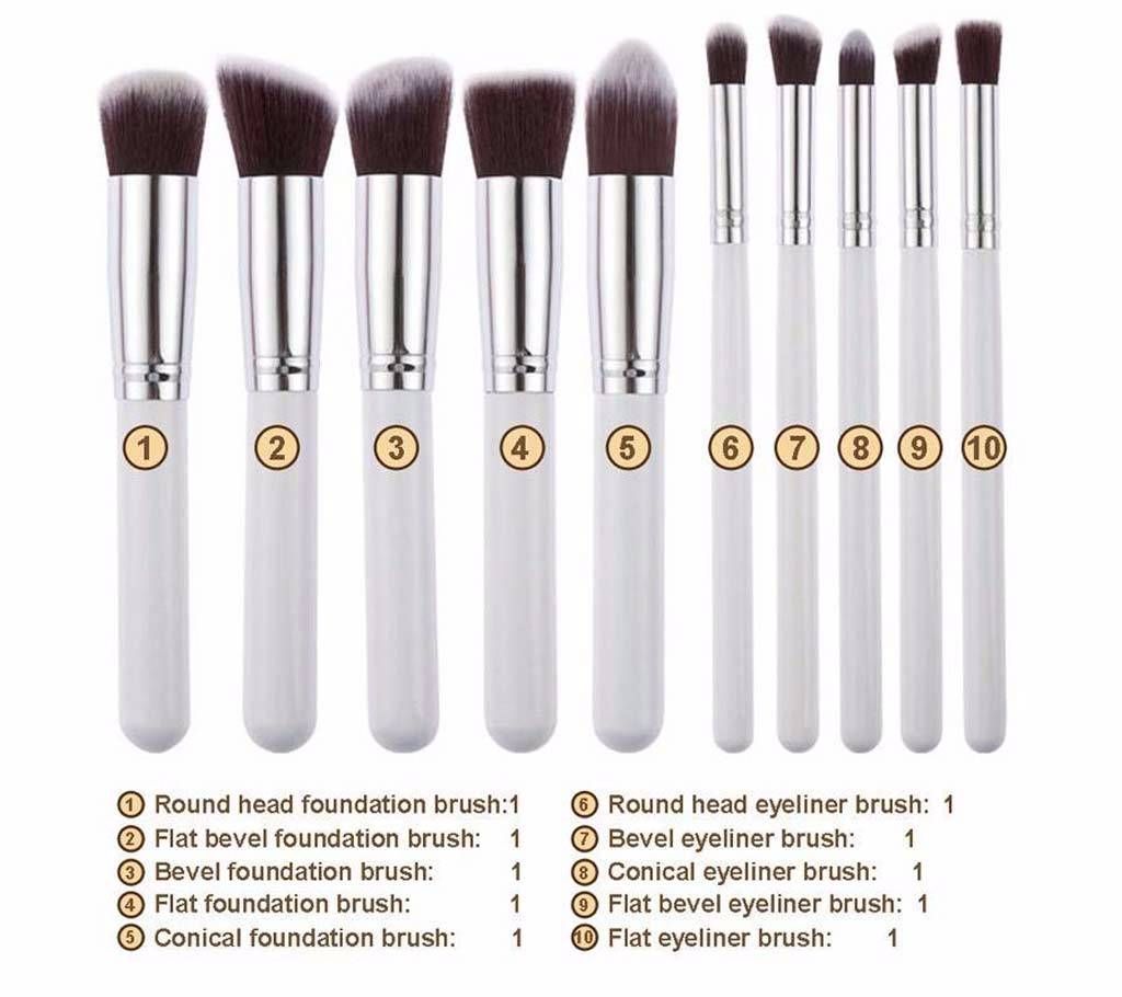 Pro 10pcs Makeup Brushes Set