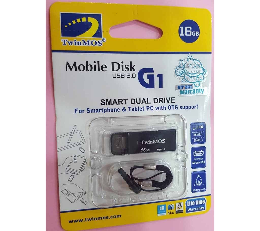 TWINMOS 16GB OTG USB 3.0 pendrive