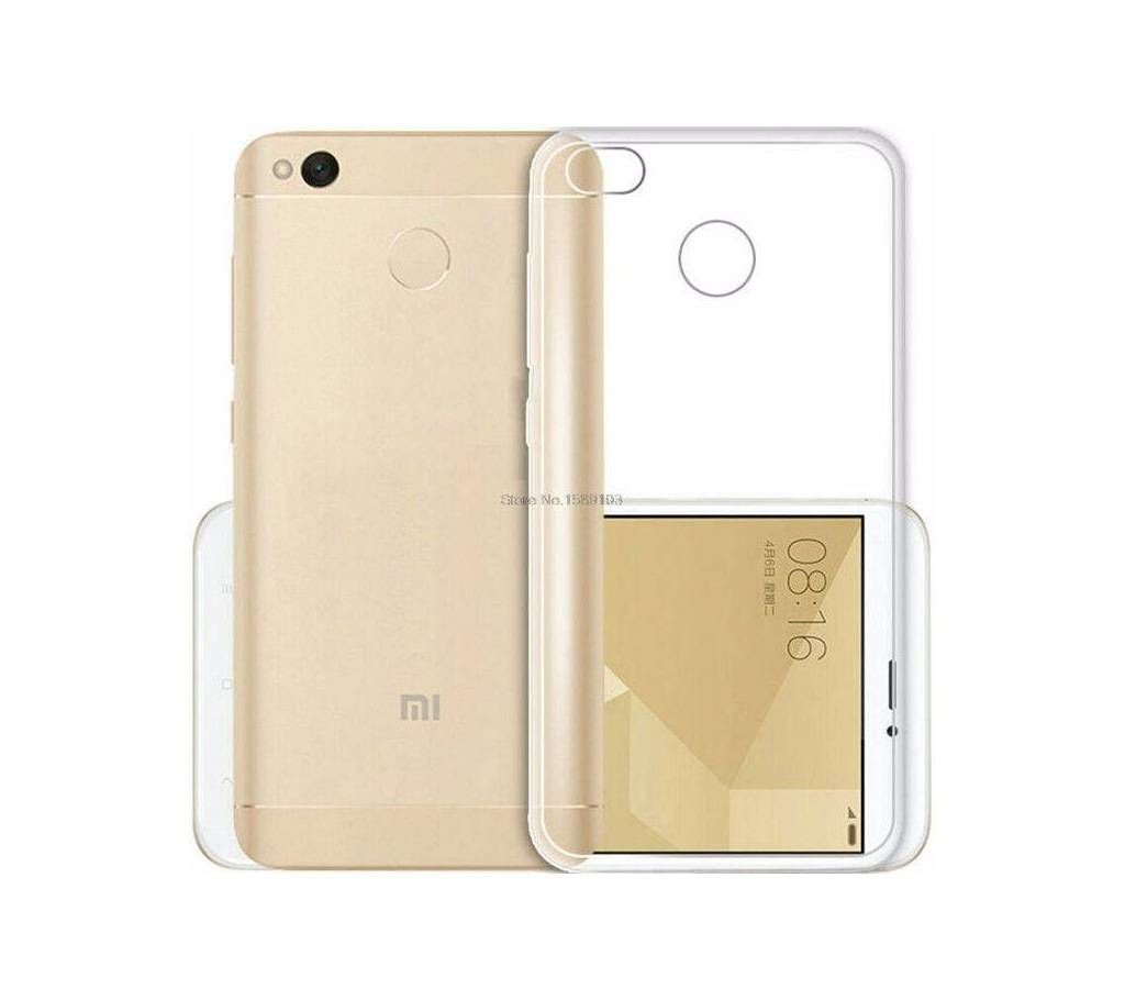 Clear TPU Soft Case For Xiaomi Redmi 4x