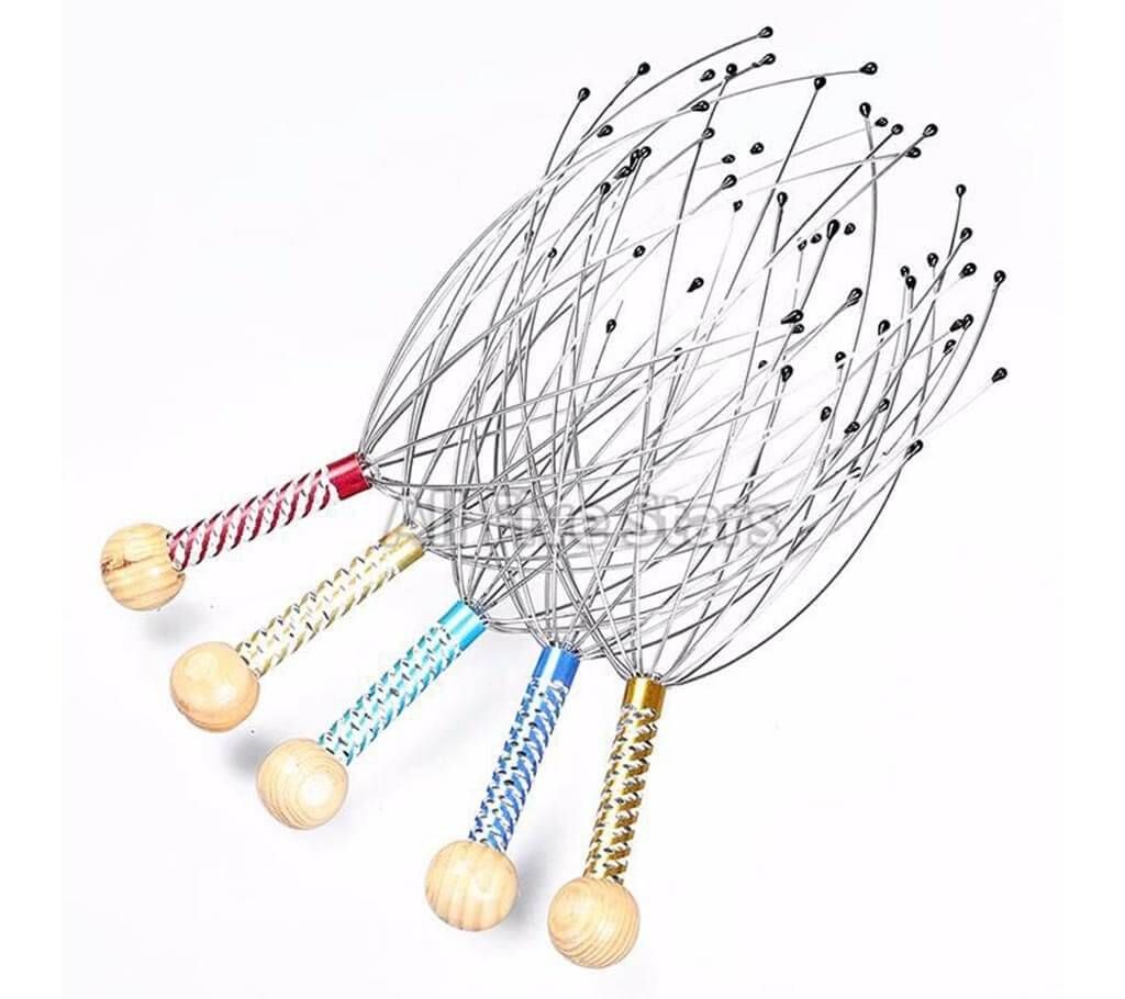 Stainless Still Head Massager 1Pc